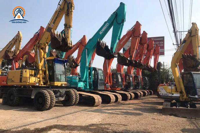 Cho thuê xe cuốc tại Vũng Tàu