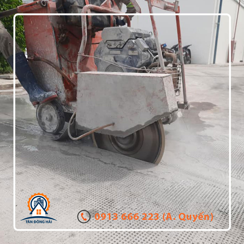 Khoan cắt, đục phá, rút lõi bê tông Long Khánh – Đồng Nai