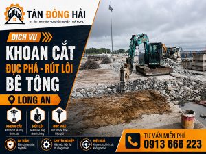 Khoan cắt bê tông tại Long An