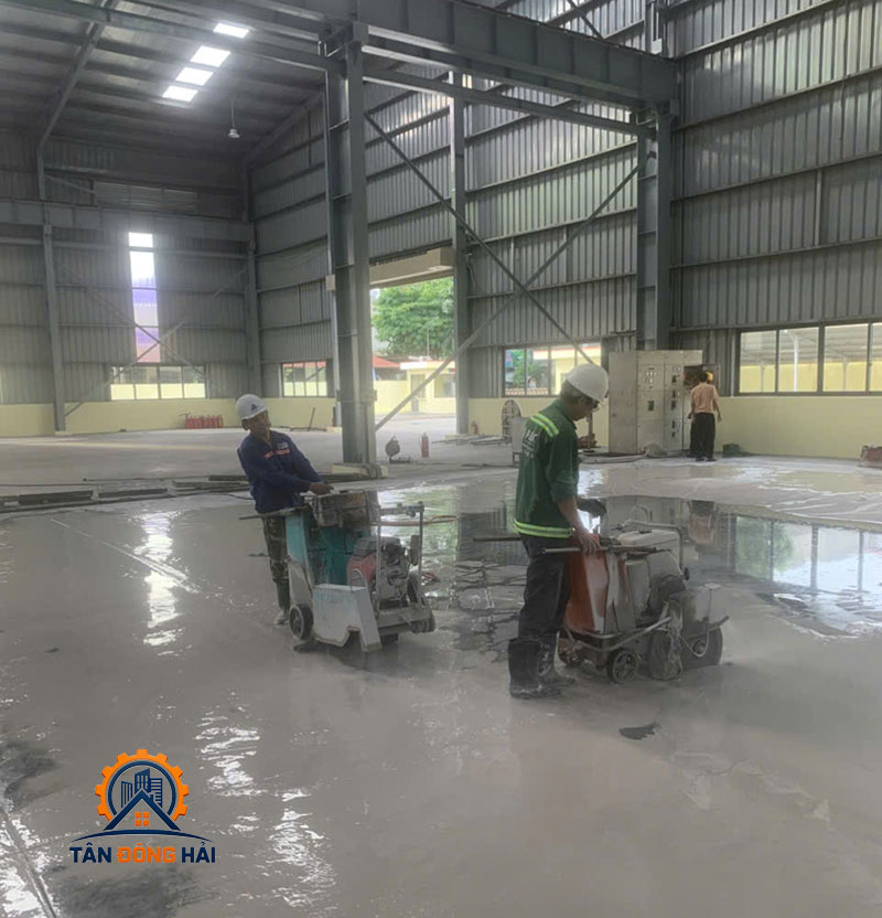 Khoan cắt bê tông nhà xưởng tại Vũng Tàu