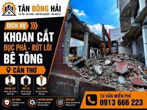 Khoan cắt bê tông tại Cần Thơ