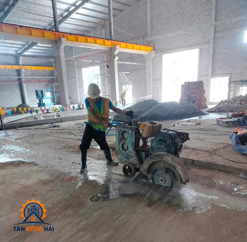 Khoan cắt bê tông tại Long An