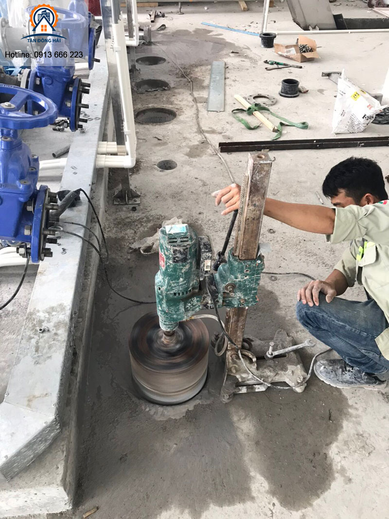 Dịch vụ khoan rút lõi bê tông giá rẻ uy tín
