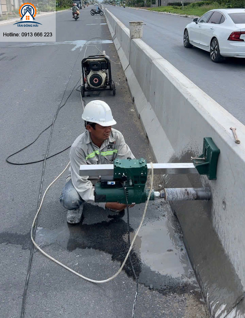 Dịch vụ khoan rút lõi bê tông giá rẻ uy tín